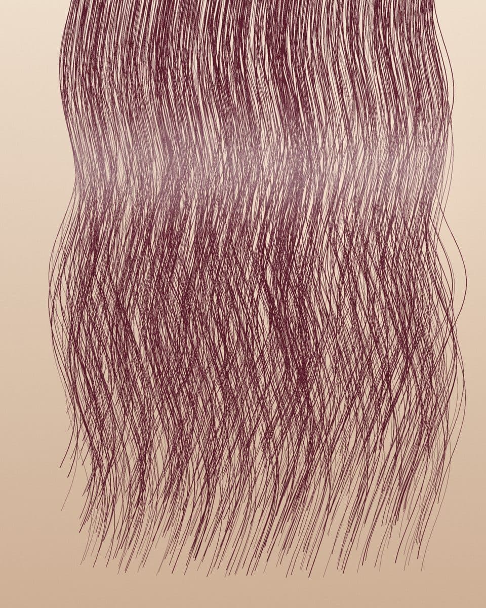 Burgundy 99J body wave Futura fibre